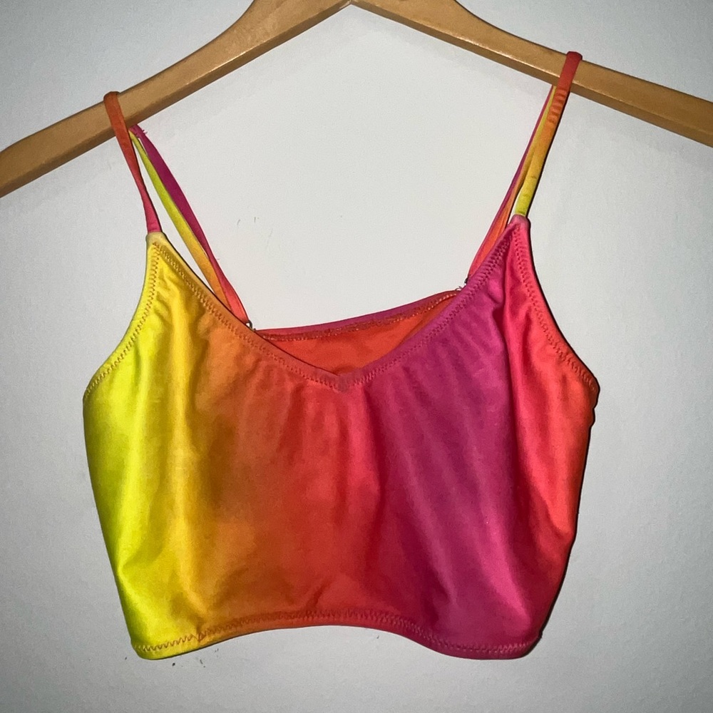 Volcom I Dip U Dip Crop Bikini Top